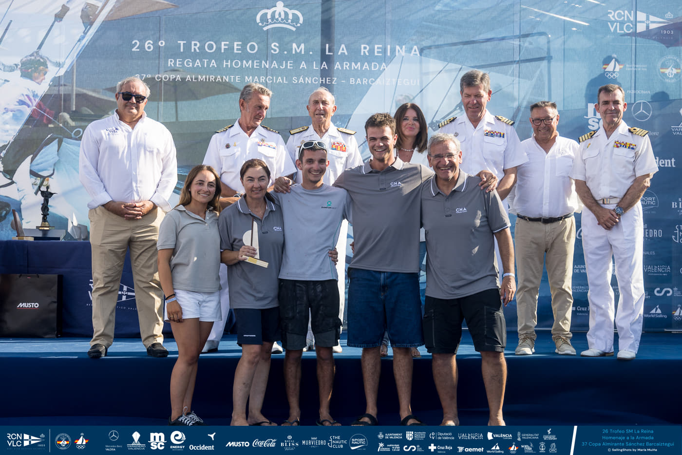 actualidad náutica, noticias náuticas, trofeo sm la reina, valencia, regata, vela, club nàutic s'are