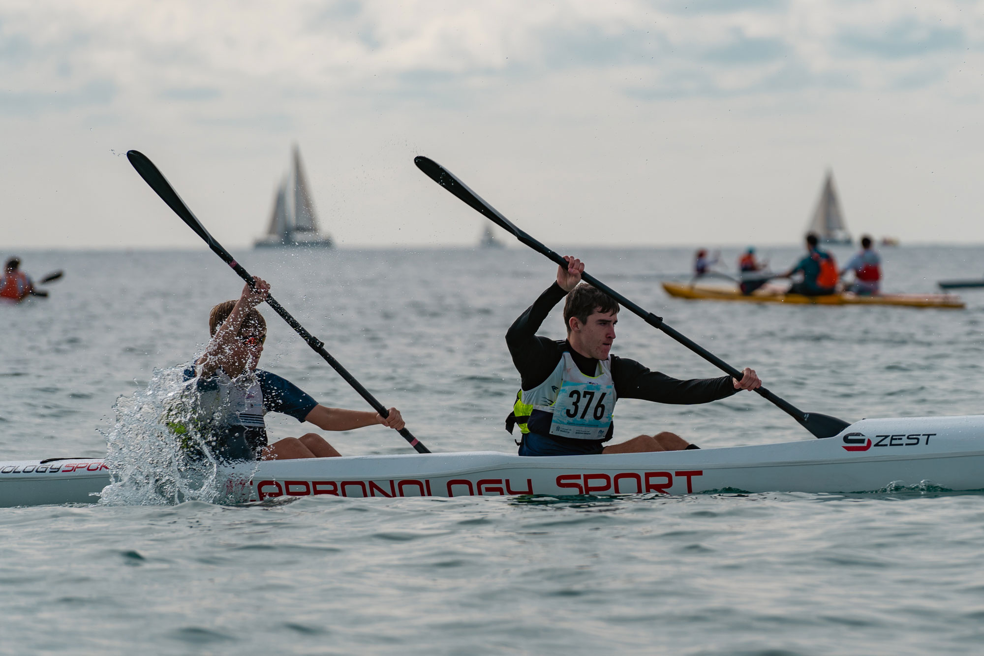 noticias náuticas, actualidad náutica, kayak de mar, campeonato de españa de kayak de mar, palistas