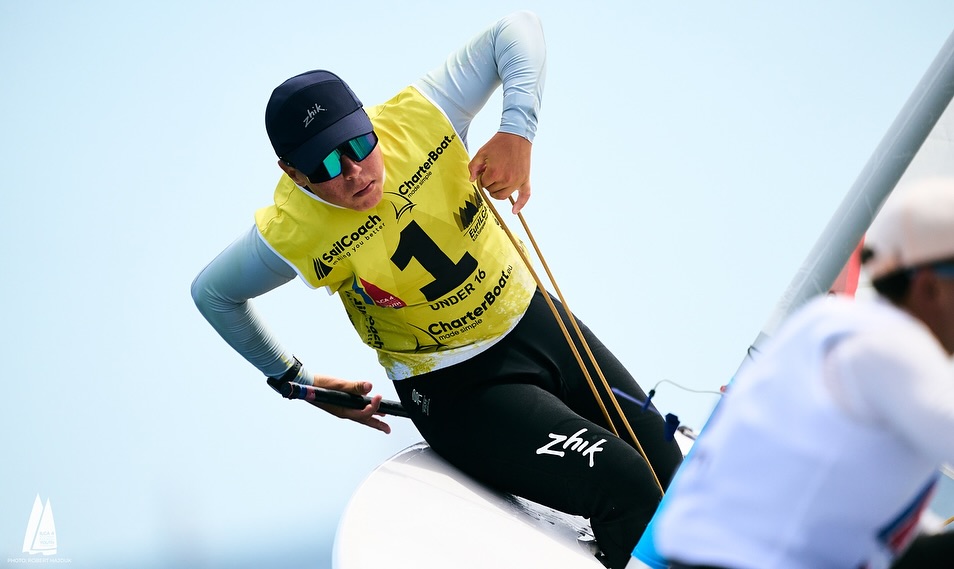 noticias náuticas, actualidad náutica, nikko palou, ilca 4, regatista, regata, embarcación, campeona