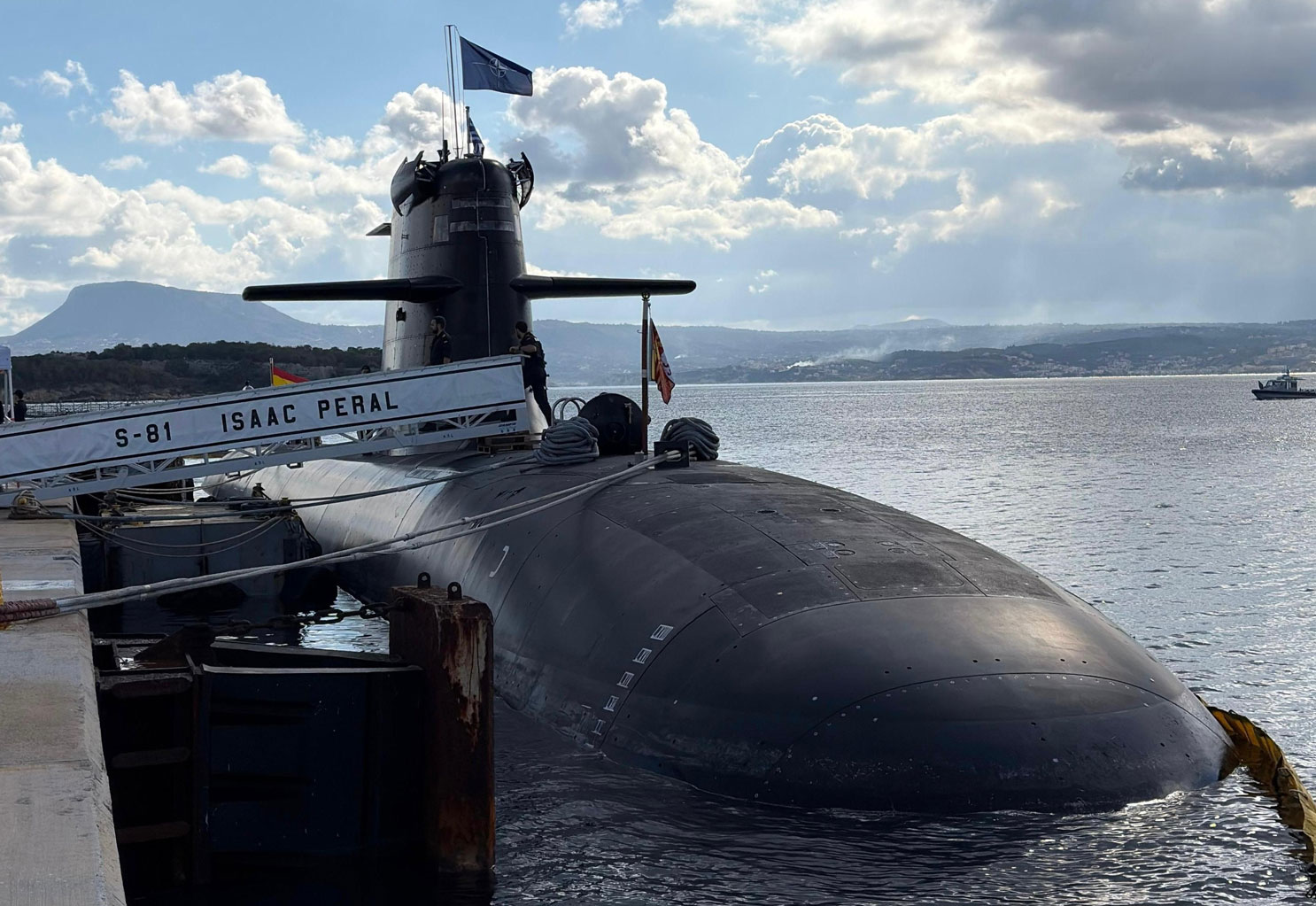 nautical news, submarine, Isaac Peral, spanish army, army, navy, mission, otan, sea guardian, mariti
