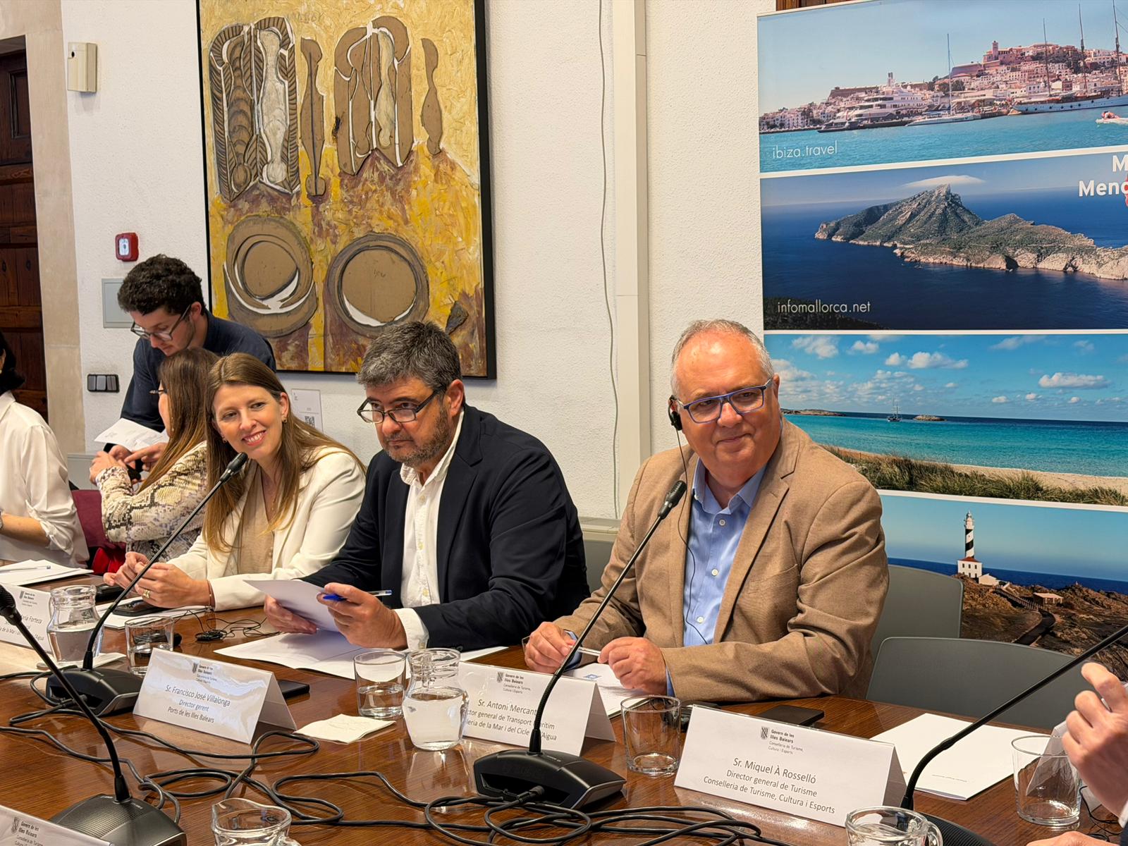 Palma reúne a la Eurorregión para abordar el papel turístico de los puertos