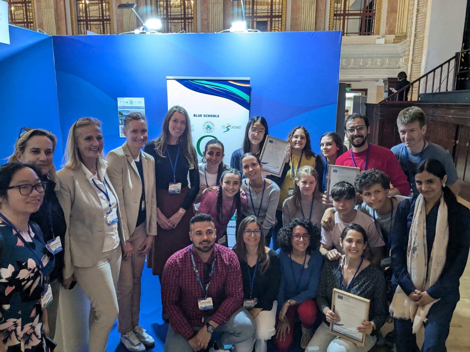 noticias náuticas, actualidad náutica, calvià, alumnos, proyecto de sostenibilidad, ies calvià, ies 
