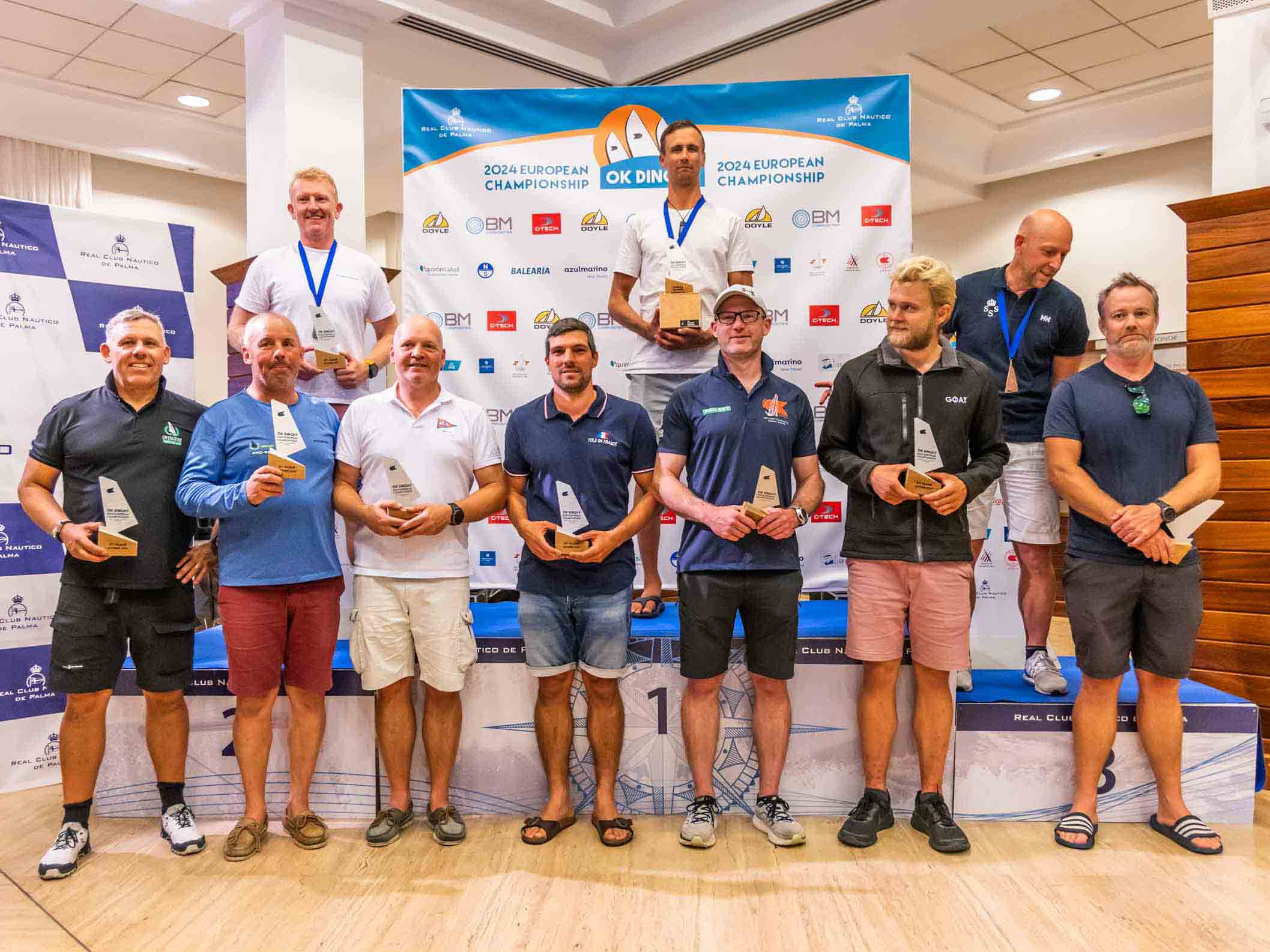 actualidad náutica, noticias náuticas, ok dinghy, real club náutico de palma, rcnp, campeonato, comp