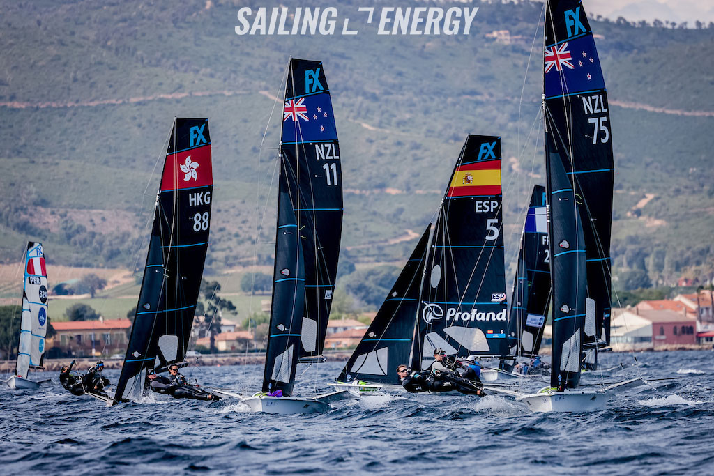 actualidad náutica, noticias náuticas, semana olímpica francesa, Hyeres, Francia, equipo olímpico, v
