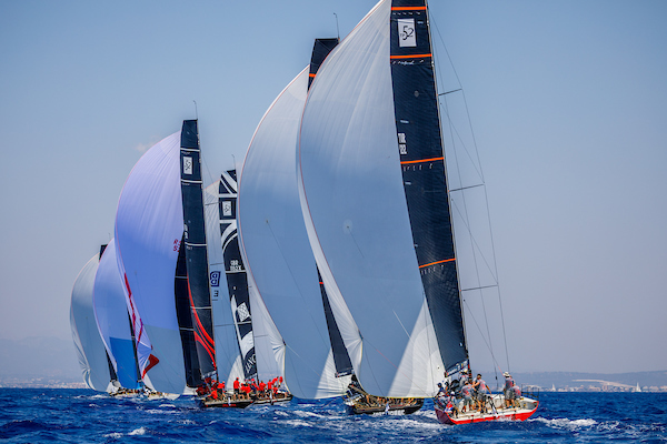 Sled demuestra su dominio sobre la bahía de Palma en los entrenamientos de la 52 SUPER SERIES