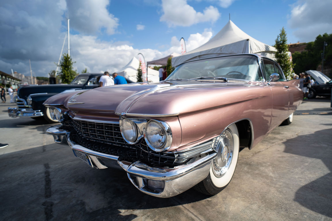 actualidad náutica, noticias náuticas, Port Adriano, American Car Show, coches, americanos, food tru