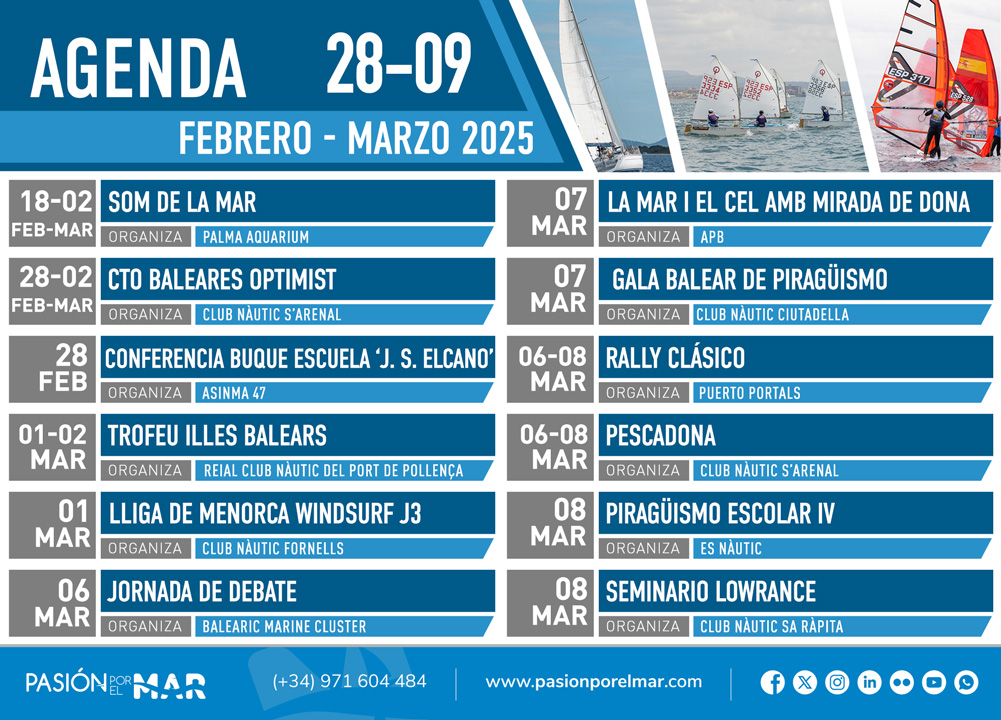 noticias náuticas, actualidad náutica, agenda, eventos náuticos, pesca, regata, vela, piragua, wingf