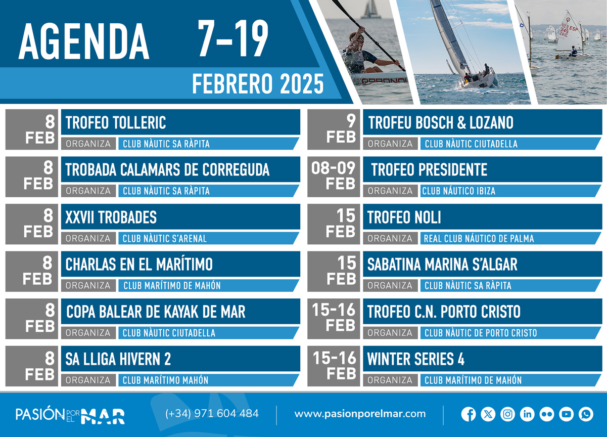 noticias náuticas, actualidad náutica, agenda, eventos náuticos, pesca, regata, vela, piragua, wingf