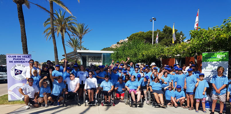 actualidad náutica, noticias náuticas, vela adaptada, Club de Vela Puerto Andratx, Club Nàutic Cala 