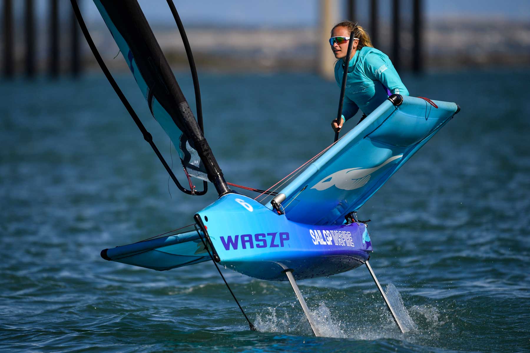 Neus Ballester volverá a volar en la final de SailGP Inspire en San Francisco
