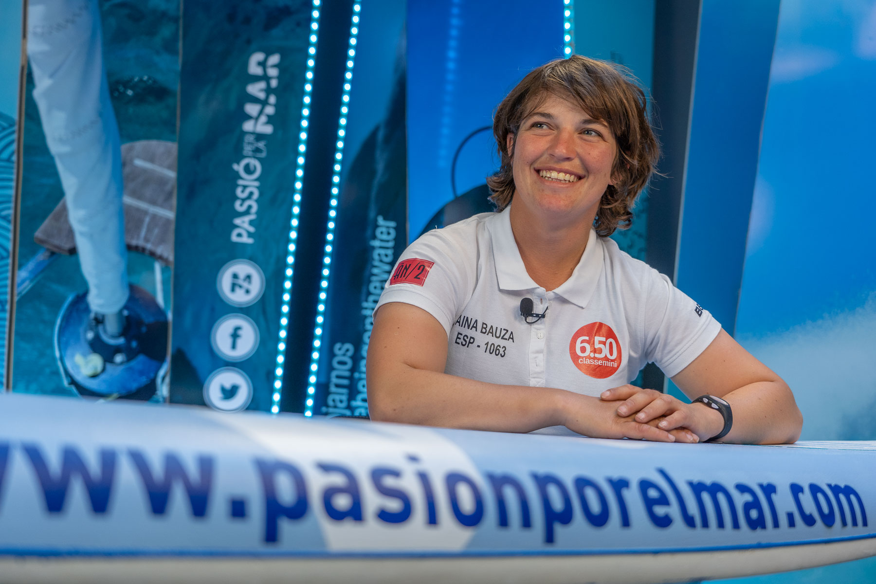 Aina Bauza: “En la Mini Transat el 80% es estar en la línea de salida y el 20% navegar”