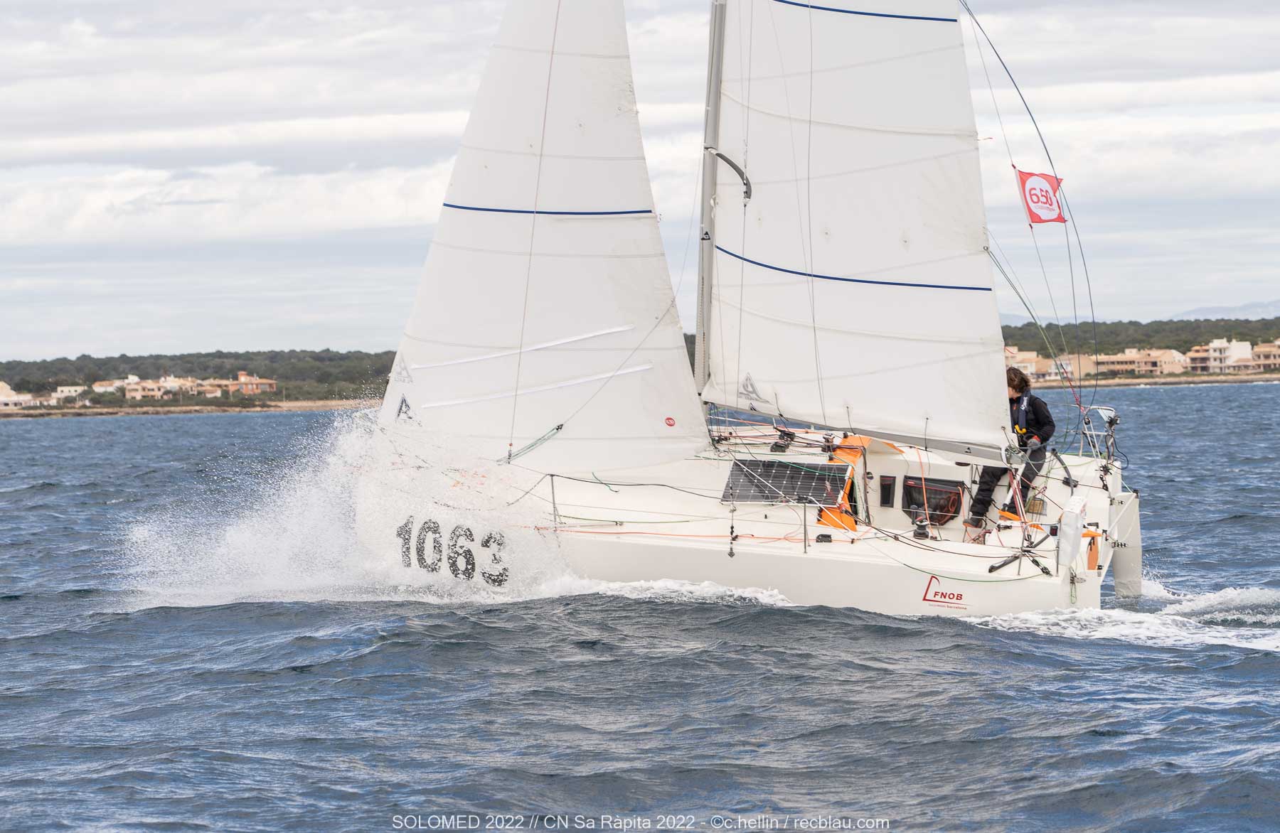 Aina Bauza da el primer paso para cumplir el reto de la Mini Transat