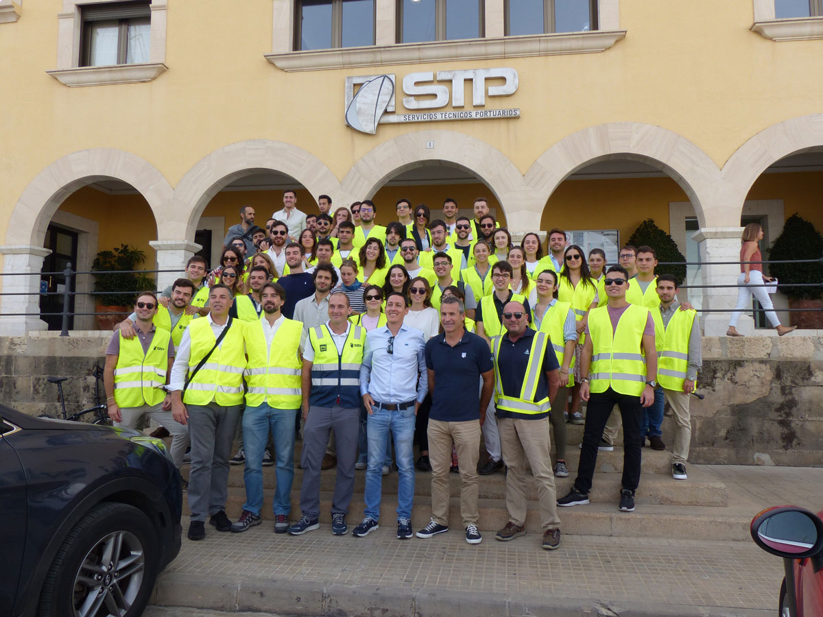 El futuro de la ingeniería naval visita el área técnica de STP Shipyard Palma