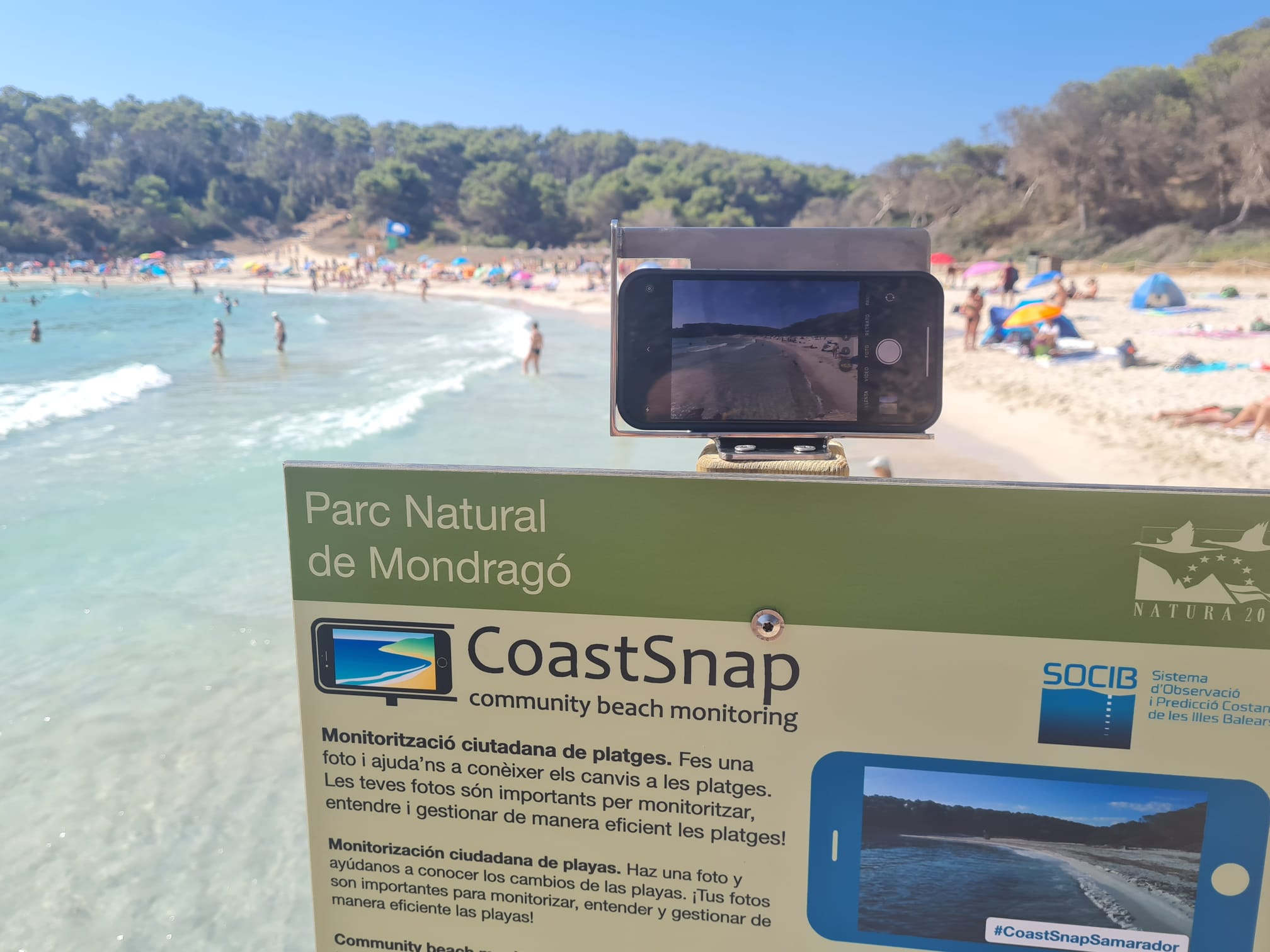 La evolución de las playas a través de fotos de ciudadanos