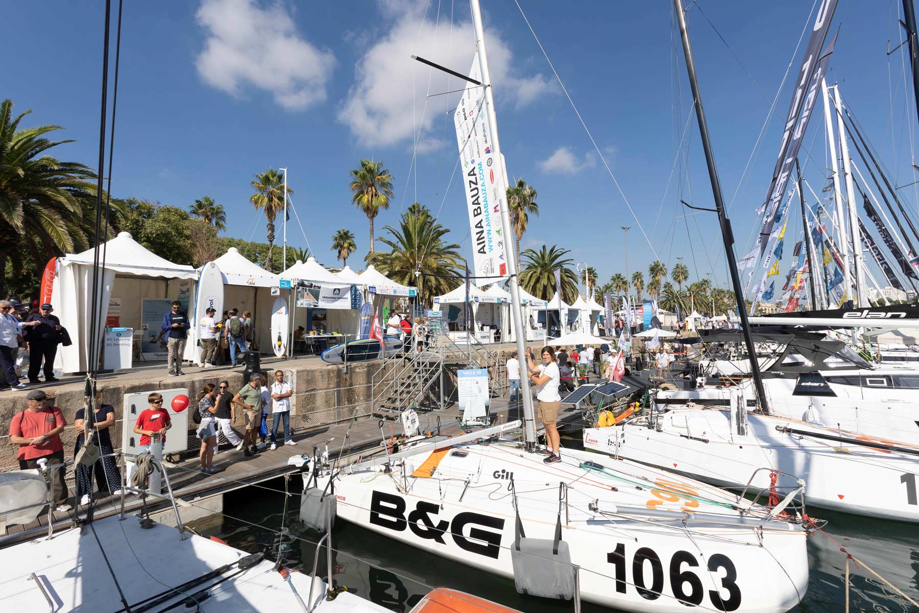 actualidad náutica, noticias náuticas, Aina Bauza, Mini Transat, regata transoceánica, regata, naveg