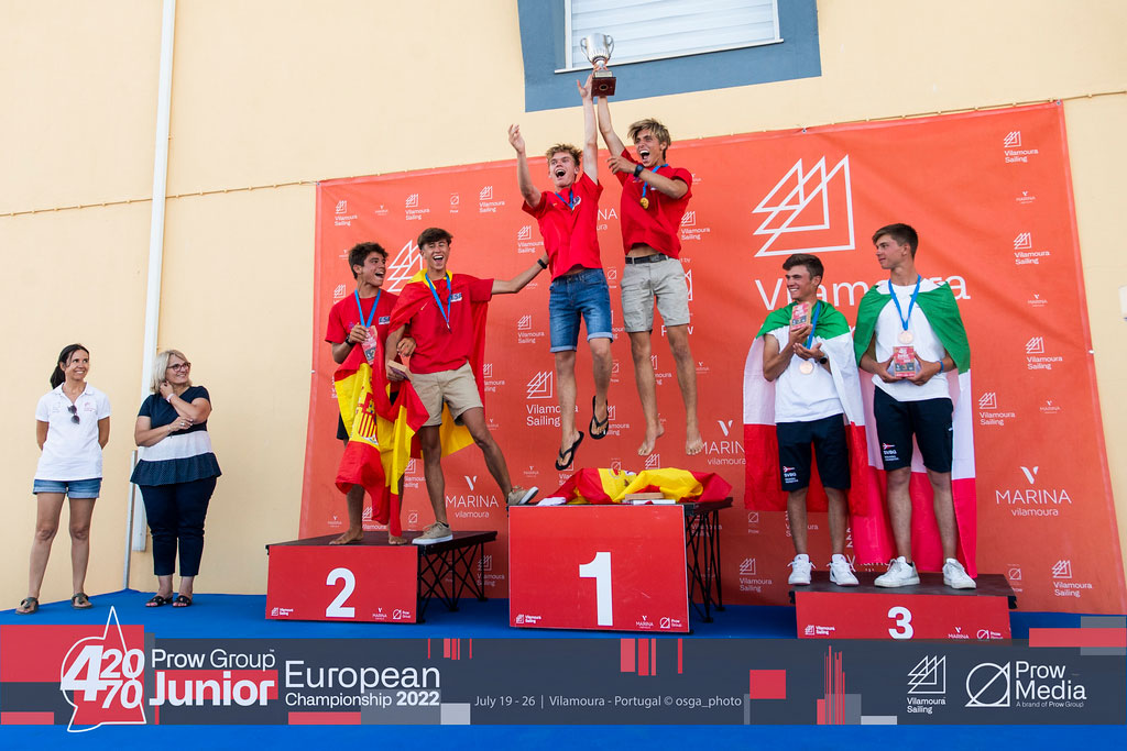 actualidad náutica, noticias náuticas, campeonato europeo, clase 420, clase 470, vela, regata, vela 
