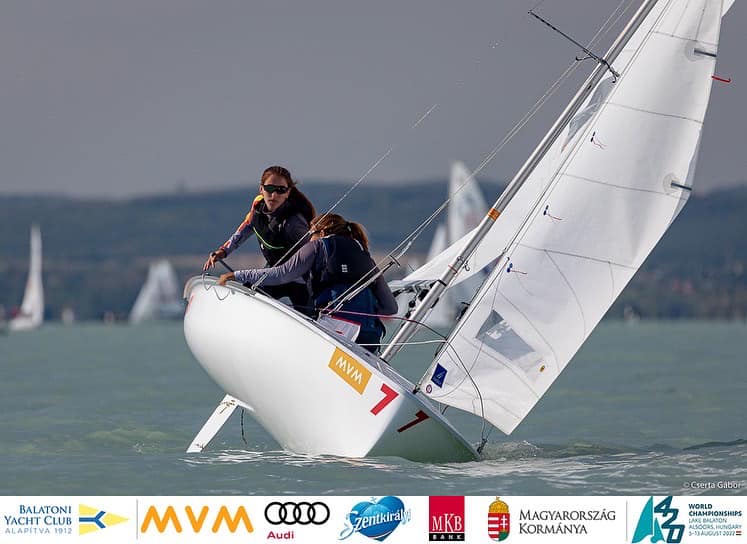 María Perelló y Marta Cardona, subcampeonas del mundo de 420