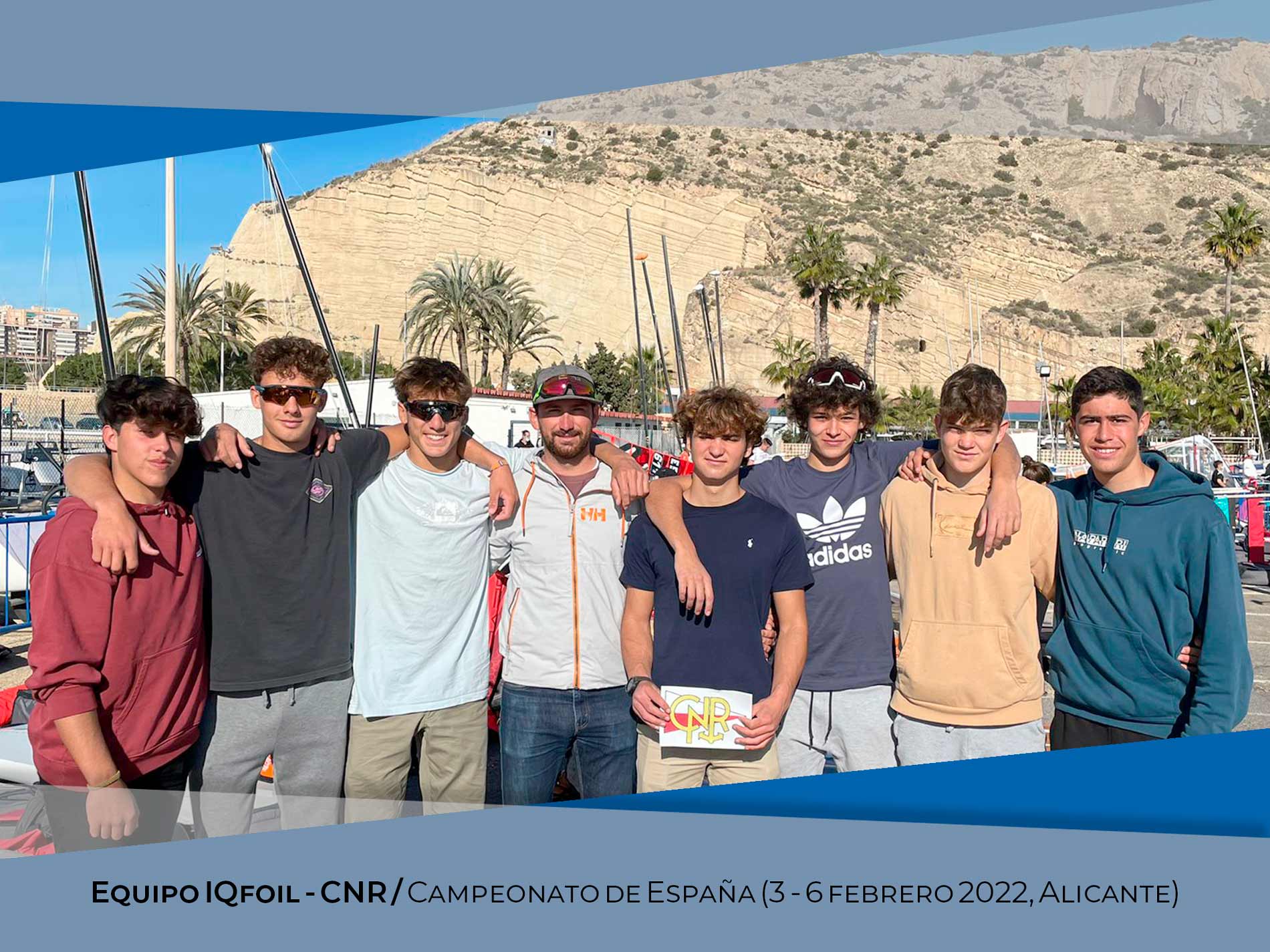 Nacho Baltasar, IQFoil, campeonato de España, Valencia, Alicante, Club Nàutic Sa Ràpita
