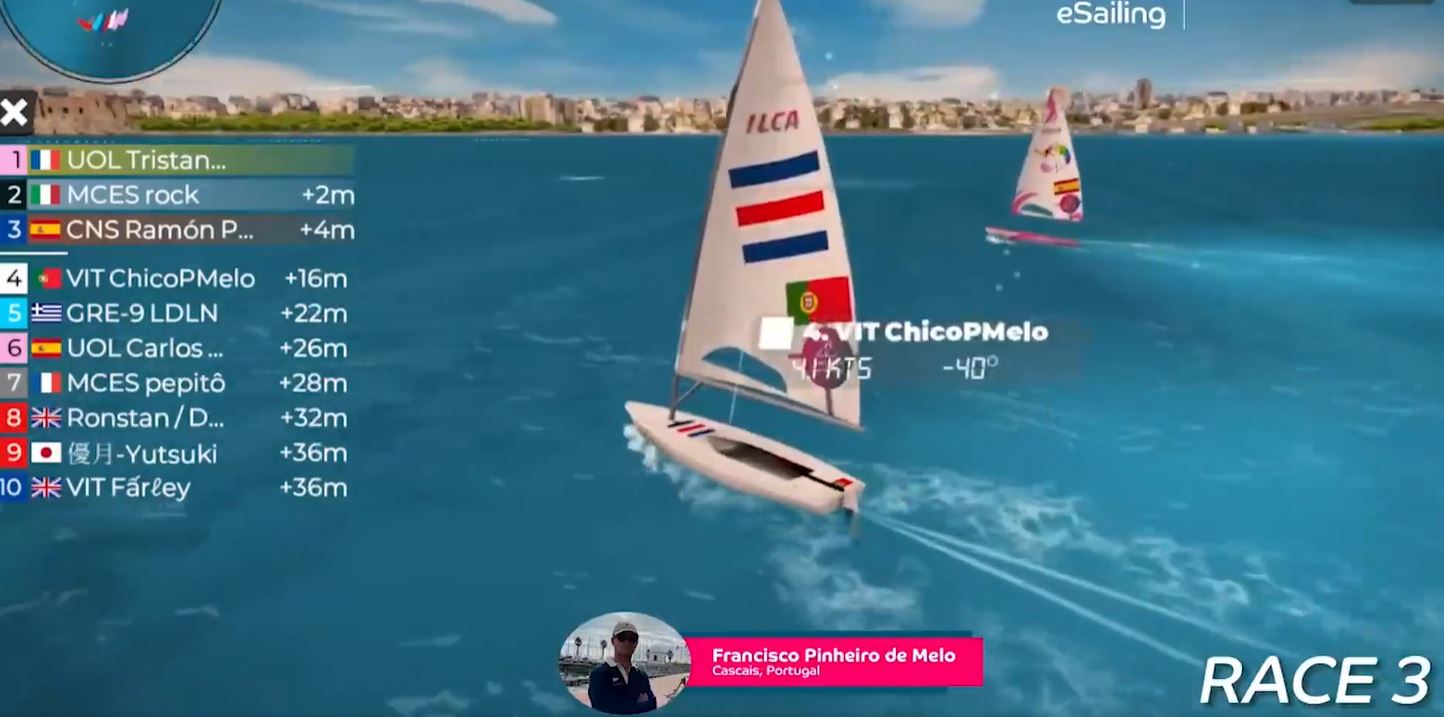 eSailing, vela online, deporte náutico, juegos online, vela virtual