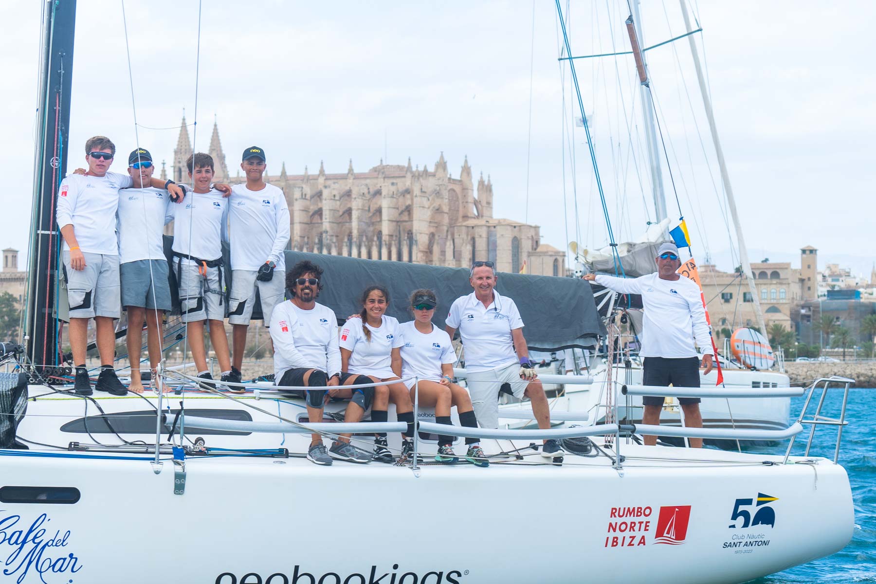 ‘Nàutic Café del Mar–Neobookings–Rumbo Norte’ at the Copa del Rey MAPFRE