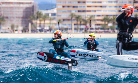 Comienza en Palma la nueva era de la alta velocidad de la vela olímpica