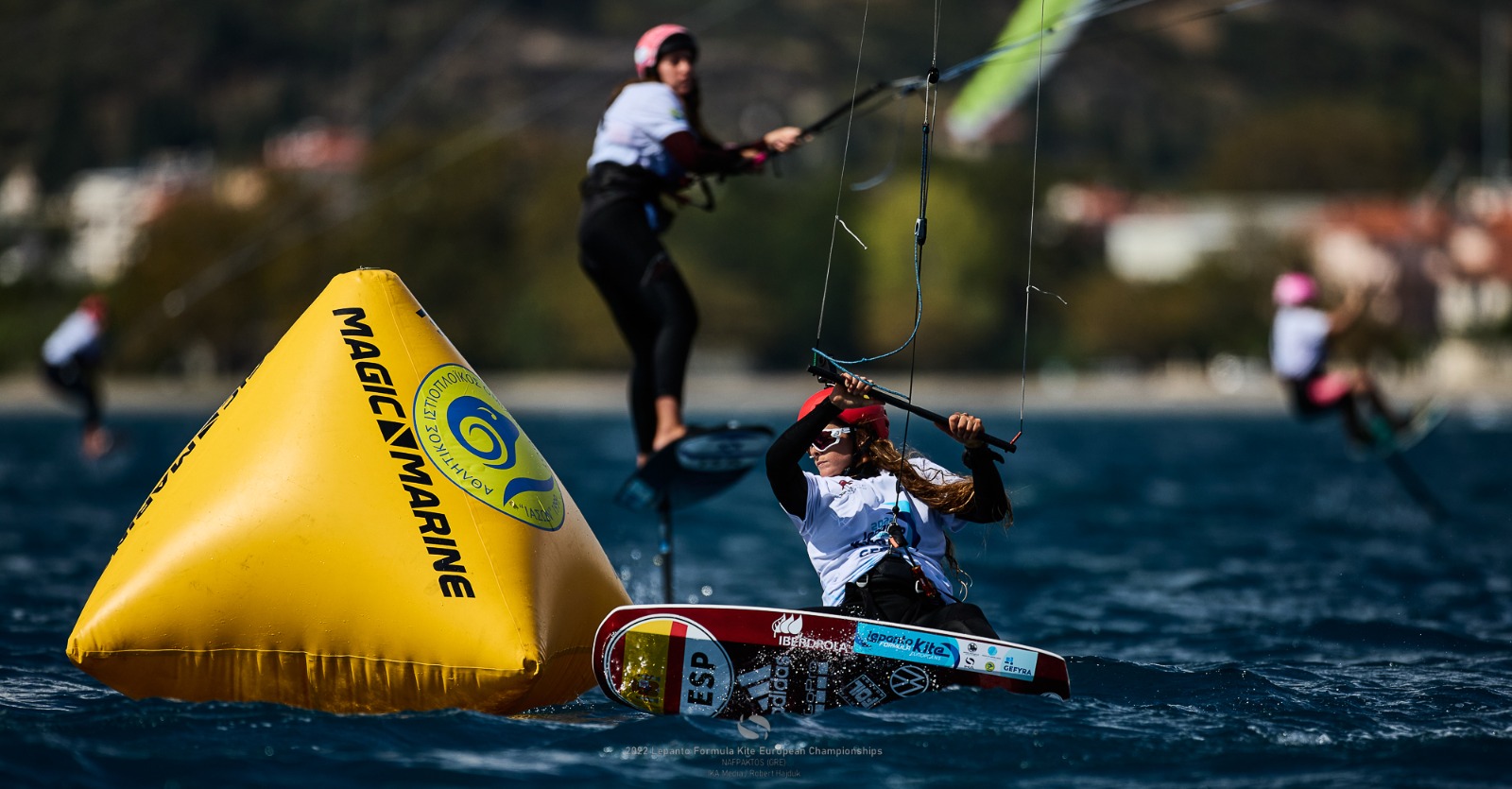 actualidad náutica, noticias náuticas, gisela pulido, formula kite, campeonato de europa, clase olím