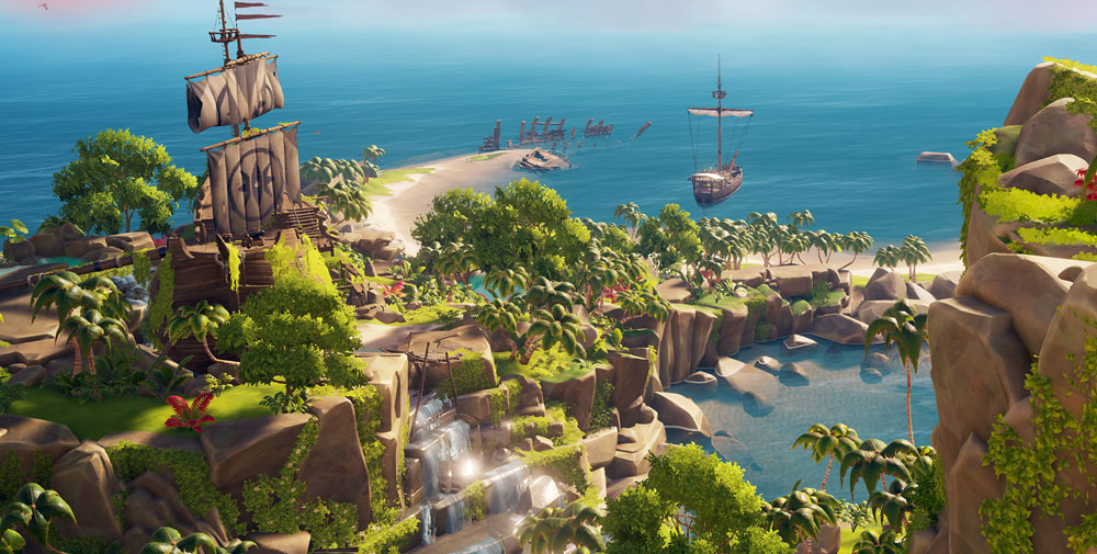 actualidad náutica, noticias náuticas, videojuegos, sea of thieves, mar de ladrones, barco pirata, s