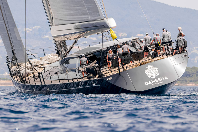 Ganesha, vencedor absoluto de la Superyacht Cup Palma 2022