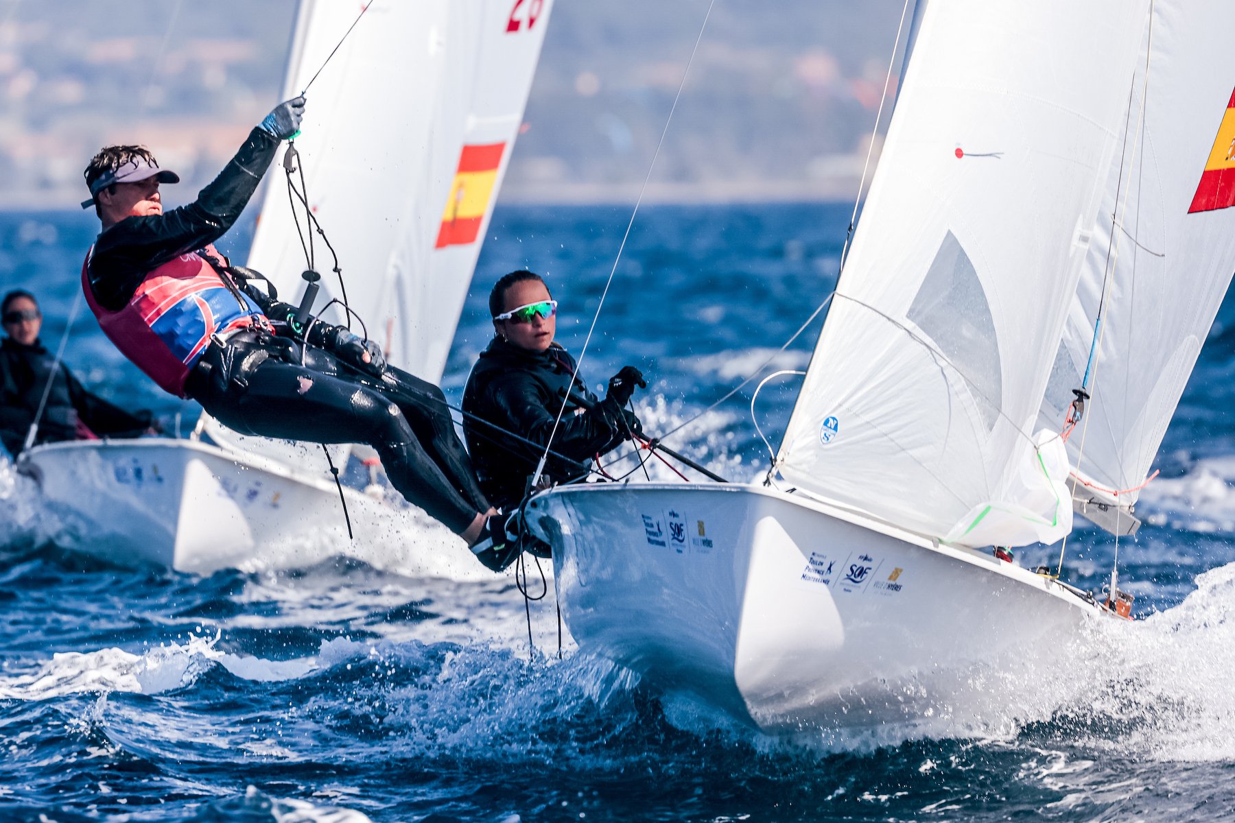 actualidad náutica, noticias náuticas, semana olímpica francesa, Hyeres, Francia, equipo olímpico, v