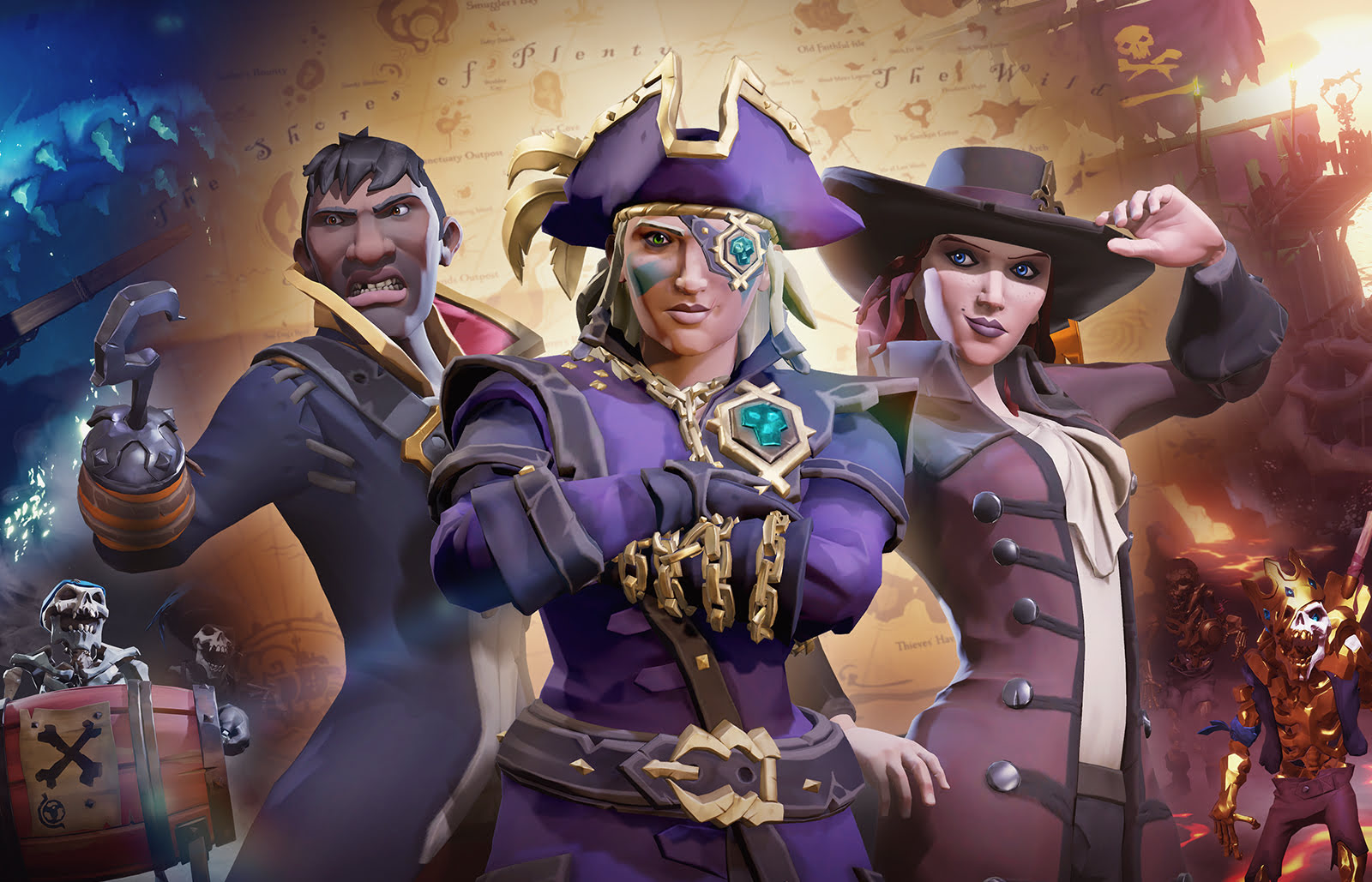 actualidad náutica, noticias náuticas, videojuegos, sea of thieves, mar de ladrones, barco pirata, s