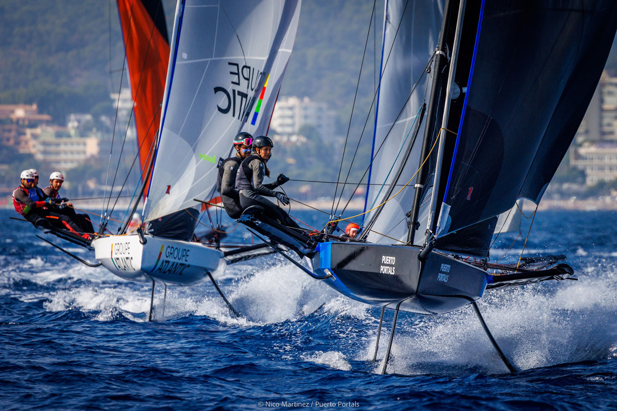 actualidad náutica, noticias náuticas, puerto portals, vela, regata, persico 69F, monocasco, volador