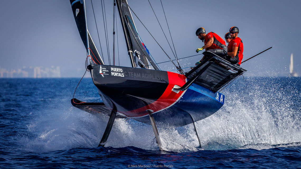 actualidad náutica, noticias náuticas, puerto portals, vela, regata, persico 69F, monocasco, volador