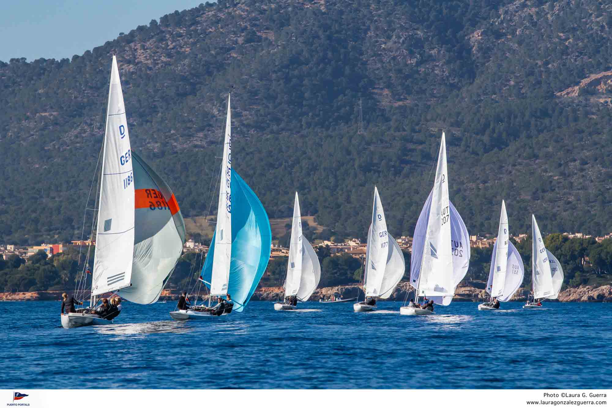 Puck, vencedor de la V Copa del Mediterráneo de la clase Dragon